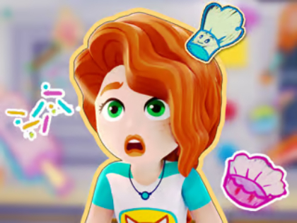 Jigsaw Puzzle: LEGO Friends KitchenПазл: Лего кухня с друзьями