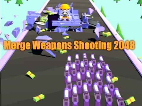 Merge Weapons Shooting 2048