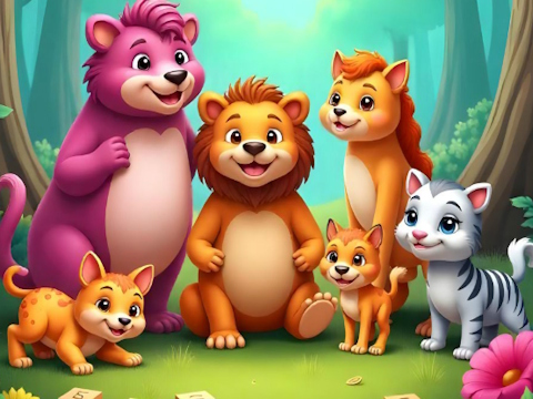 Animal Name Puzzle