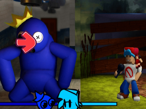 FNF vs Rainbow Friends