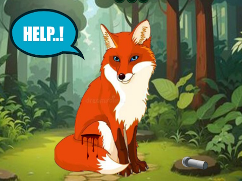 Save The Injured Fox