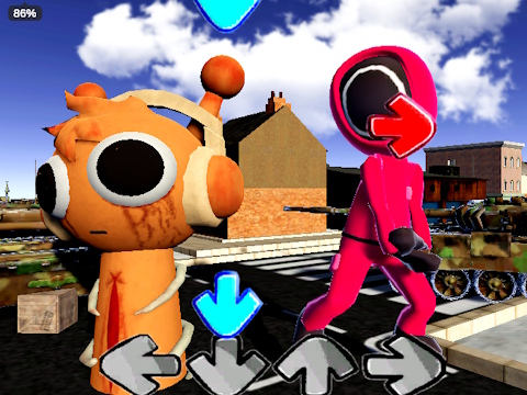 Squid Sprunki Dance Game