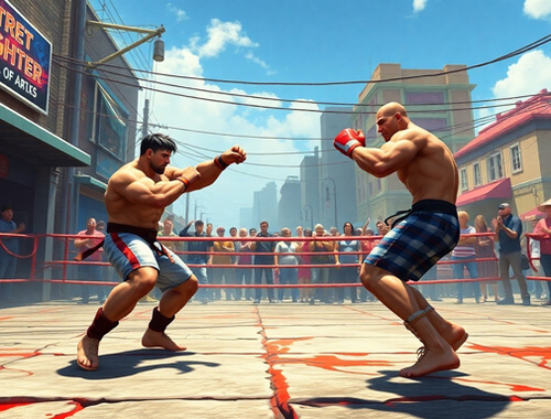 Real Street Fighter 3D