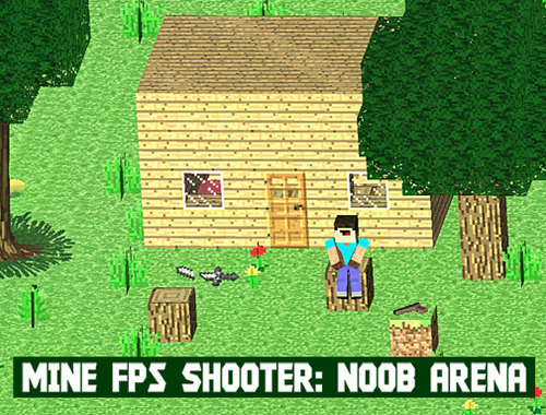 Mine FPS Shooter: Noob Arena