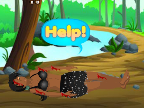 Rescue Injured Tribe Girl