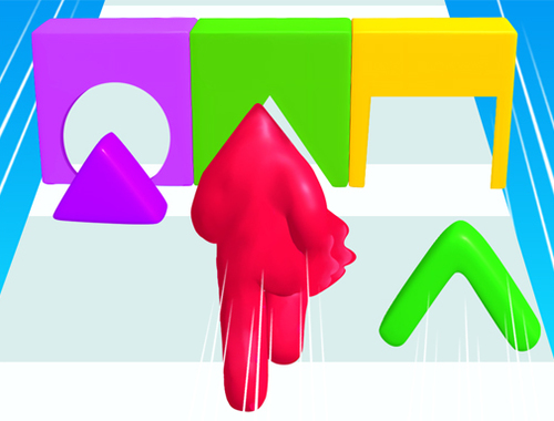 Shape Transform Blob Racing