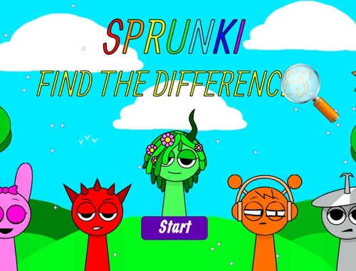 Sprunki Find The Differences