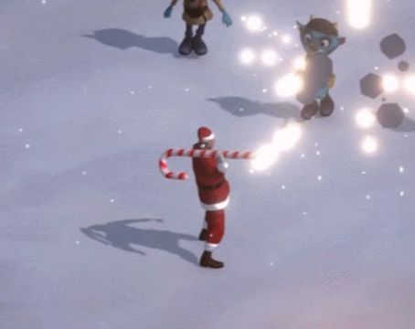 Santa With Cannon