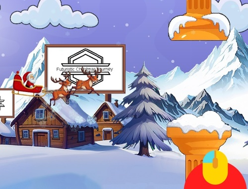 Futuristic Christmas Journey