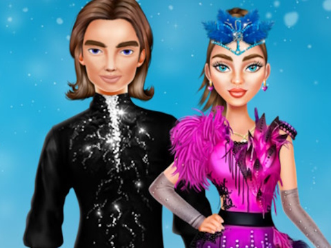 Ice Skating Ballerina