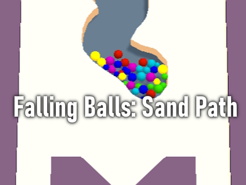 Falling Balls: Sand Path