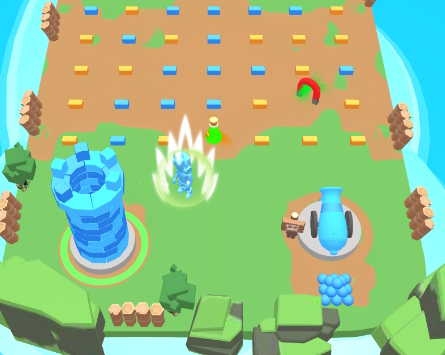 Tower Clash: Collect Bricks