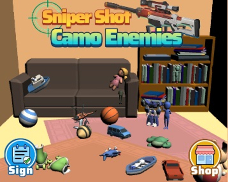 Sniper Shot Camo Enemies