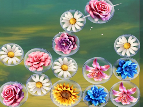 Merge Flowers in 2D!
