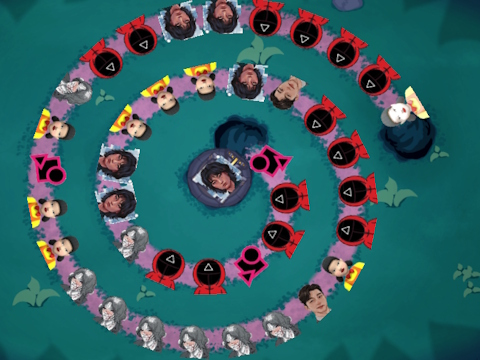 Squid Game Bubble Shooter