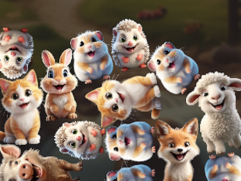 Merge Animals 2048!