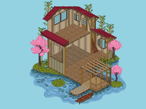 Pixel House