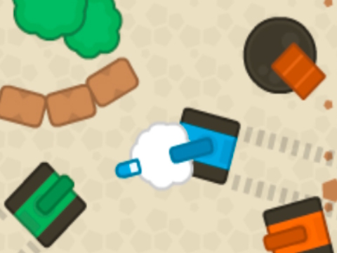 1 2 3 4 Player Tank Game 2D