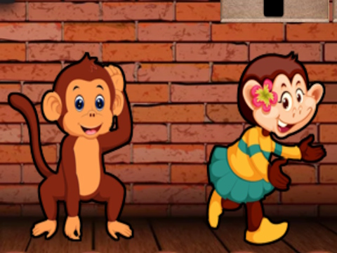 Playful Monkey Escape