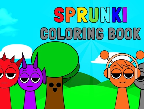 Sprunki Coloring Book