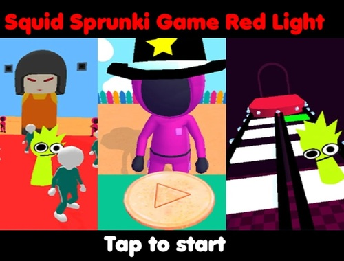 Squid Sprunki Game Red Light