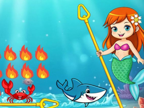 Princess vs Shark
