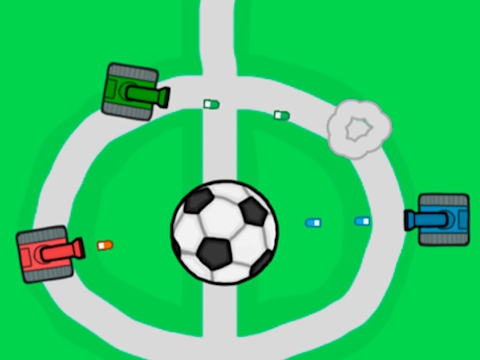 Tank Soccer Battle 1 2 3 4 Player