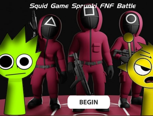 Squid Game Sprunki Fnf Battle