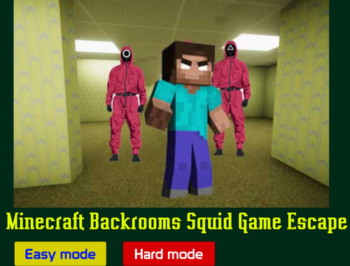 Minecraft Backrooms Squid Game Escape
