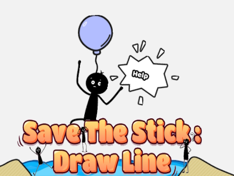 Save The Stick: Draw Line