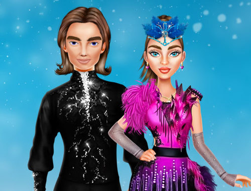 Ice Skating Ballerina