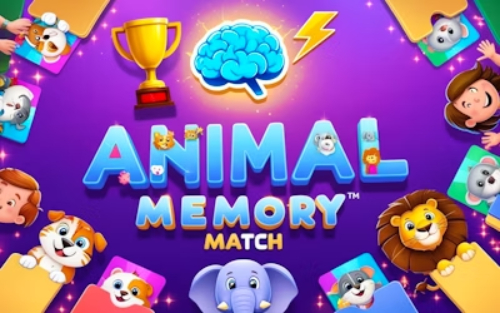 Animal Memory Match