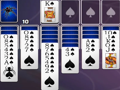 Spades Spider Solitaire