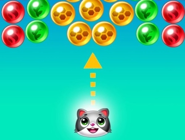 Save the cats Bubble shooter