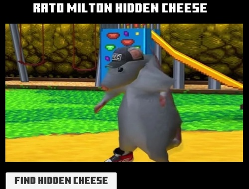 Rato Milton Hidden Cheese
