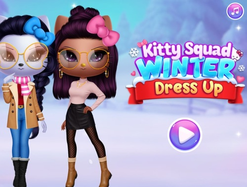 Kitty Squad Winter Dress Up