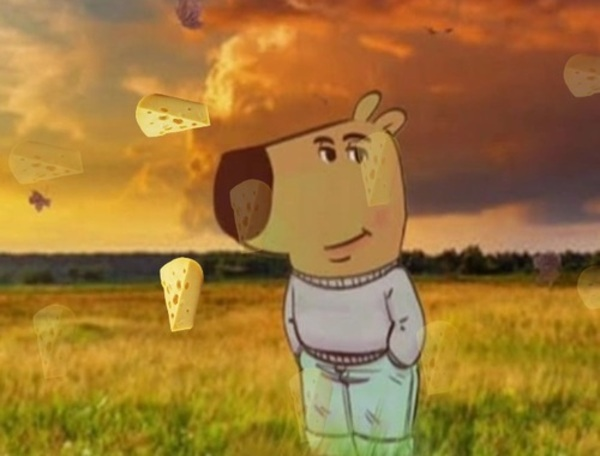 Chill Cool Hidden Cheese Guy