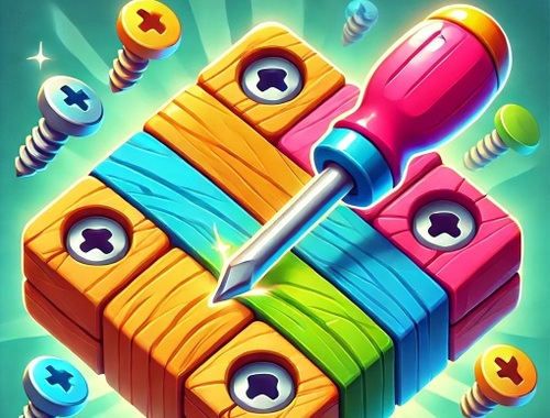 Unscrew Wood Puzzle