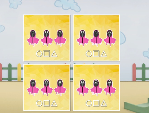Squid Game Memory Card Match