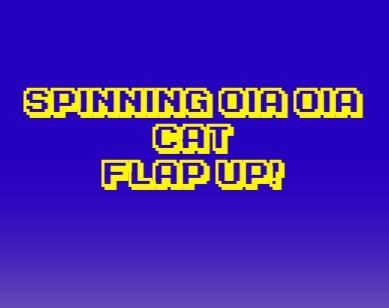 Spinning Oia Oia Cat Flap Up