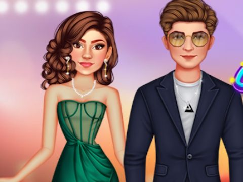 Celebrity Couple Red Carpet Fashion