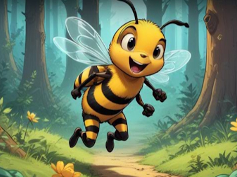 Energetic Honeybee Escape