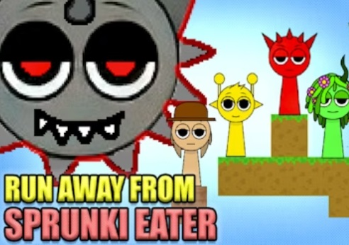 Run Away From Sprunki Eater