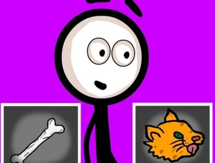 Stickman Choosing actions