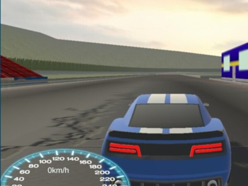 Drive Blue Car