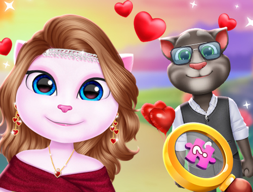 Kitty Couple Lovely Valentine