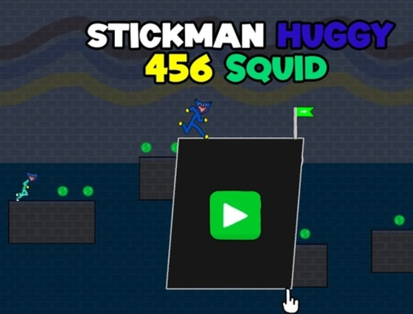Stickman Huggy 456 Squid