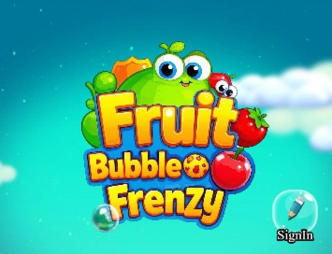 Fruit Bubble Frenzy