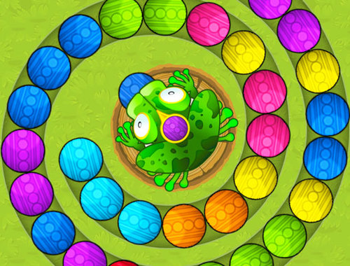 Frogtastic Marble Adventure