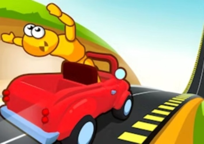 Downhill Car Ride Crash Test